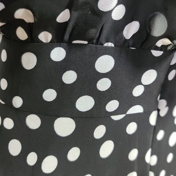 Chico's Flowy Garden Party Dress Size 6 - Picture 13 of 15